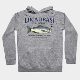 Luca Brasi Fish Market The Godfather EST 1945 Fishing Hoodie